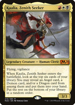 Kaalia, Zenith Seeker [Core Set 2020 Promos]