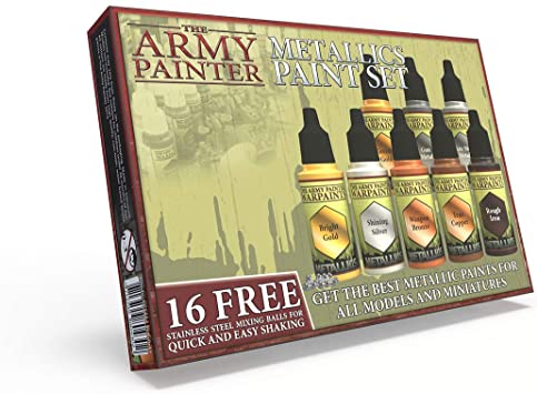 Army Painter: Metallics Paint Set