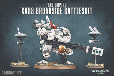Warhammer 40k - Tau Empire - XV88 Broadside Battlesuits