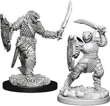 D&D - Minis - Nolzur's Marvelous Miniatures - Dragonborn Paladin