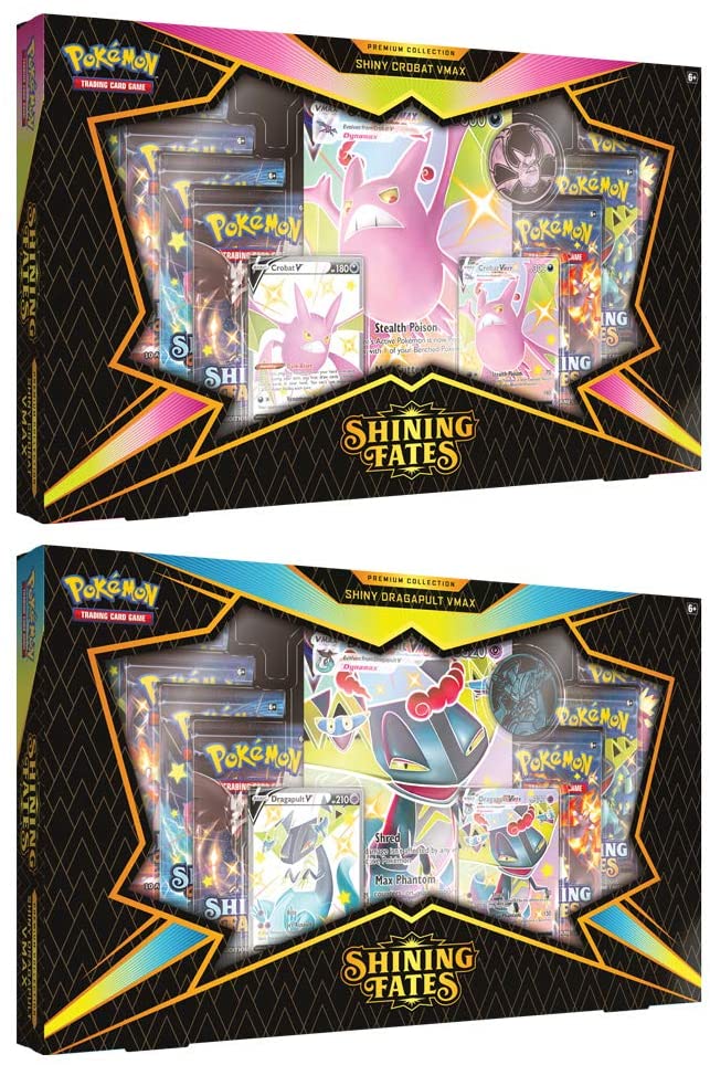 Pokemon - Shining Fates - Premium Collection - Shiny Dragapult/Crobat VMAX