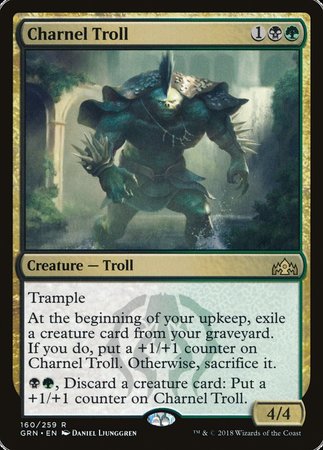 Charnel Troll [Guilds of Ravnica]