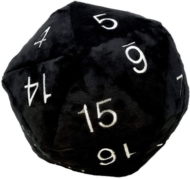 Plushie - D20 (Black)