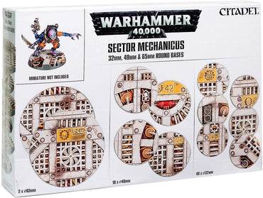 Warhammer 40K - Sector Mechanicus - Round Bases