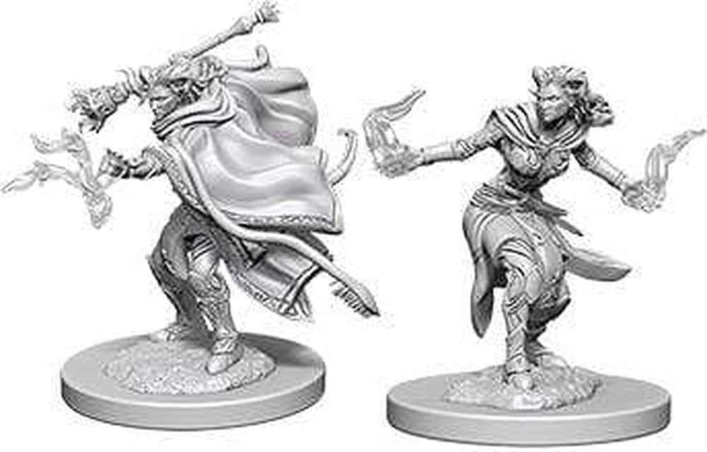 D&D - Minis - Nolzur's Marvelous Miniatures - Tiefling Warlock