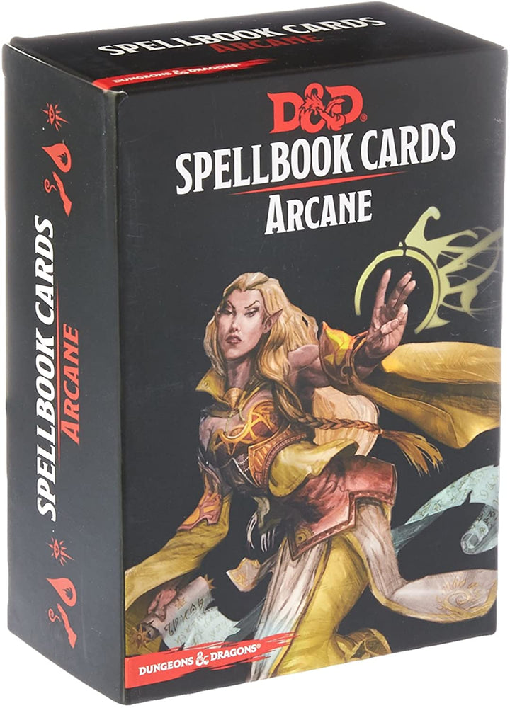 D&D - Spellbook Cards - Arcane