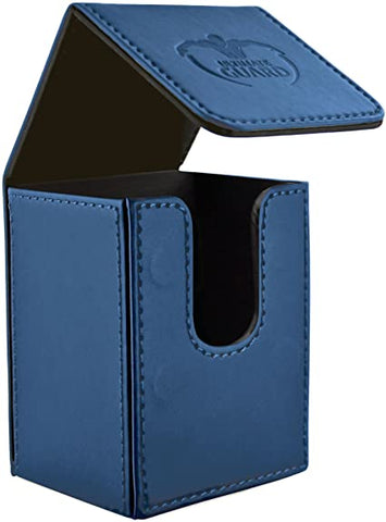 Ultimate Guard - Flip Deck Case - Dark Blue Leatherette (80)