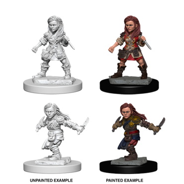 D&D - Nolzur's Marvelous Miniatures - Halfing Rogue (F)