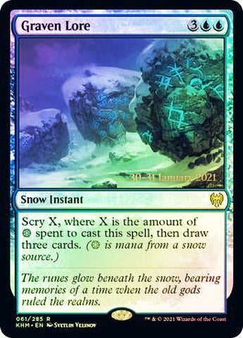 Graven Lore   [Kaldheim Prerelease Promos]