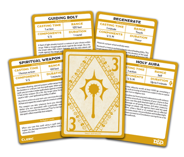 D&D - Spellbook Cards - Cleric