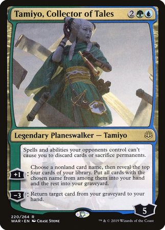 Tamiyo, Collector of Tales [War of the Spark]