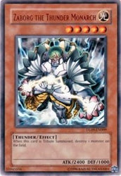 Zaborg the Thunder Monarch (Blue) [DL09-EN009] Rare