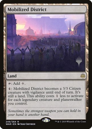 Mobilized District [War of the Spark Promos]