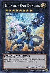 Thunder End Dragon [SP14-EN021] Starfoil Rare