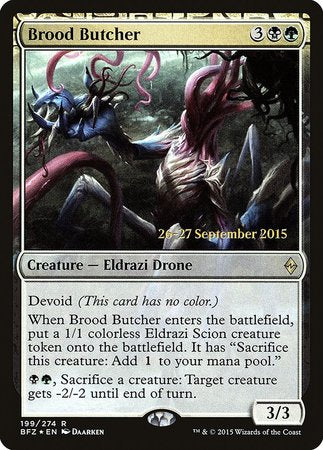 Brood Butcher [Battle for Zendikar Promos]