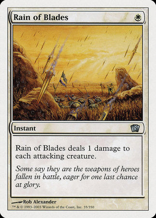 Rain of Blades [Eighth Edition]