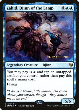 Zahid, Djinn of the Lamp [Dominaria Promos]