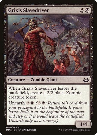 Grixis Slavedriver [Modern Masters 2017]