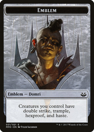 Emblem - Domri Rade [Modern Masters 2017 Tokens]