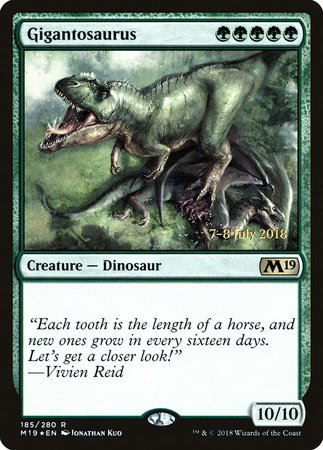 Gigantosaurus [Core Set 2019 Promos]