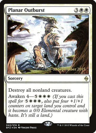 Planar Outburst [Battle for Zendikar Promos]