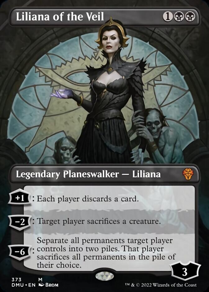 Magic the Gathering Innistrad: Liliana high quality of the Veil