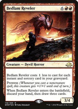 Bedlam Reveler [Eldritch Moon Promos]