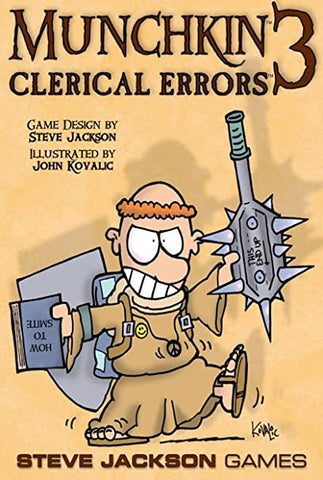 Munchkin 3 - Clerical Errors