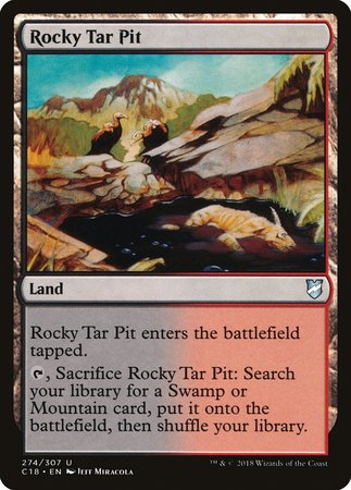 Rocky Tar Pit [Commander 2018]