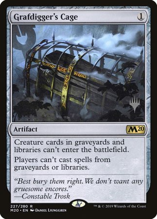 Grafdigger's Cage [Core Set 2020 Promos]