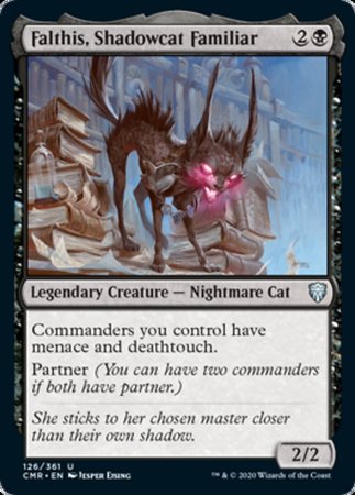 Falthis, Shadowcat Familiar [Commander Legends]