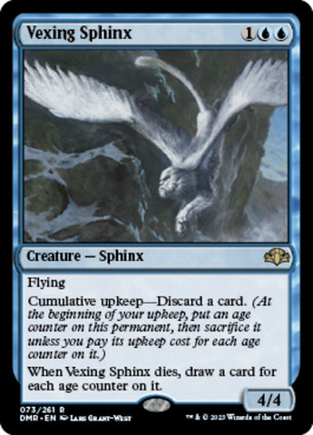 Vexing Sphinx [Dominaria Remastered]