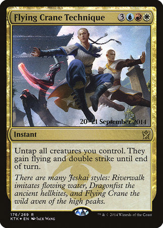 Flying Crane Technique [Khans of Tarkir Promos]