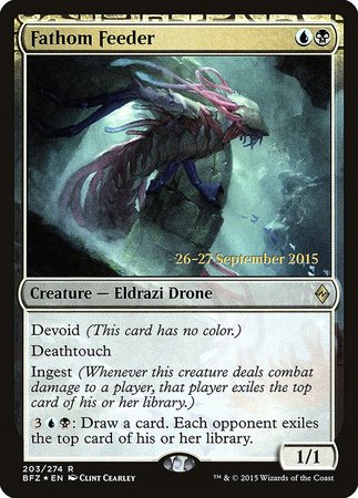 Fathom Feeder [Battle for Zendikar Promos]