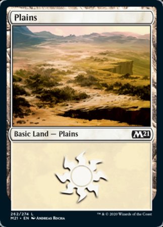 Plains (262) [Core Set 2021]