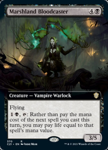 Marshland Bloodcaster (Extended) [Commander 2021]