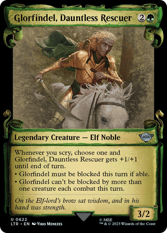 Glorfindel, Dauntless Rescuer [The Lord of the Rings: Tales of Middle-Earth Showcase Scrolls]