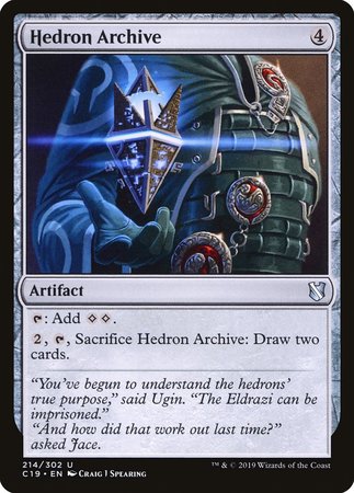 Hedron Archive [Commander 2019]