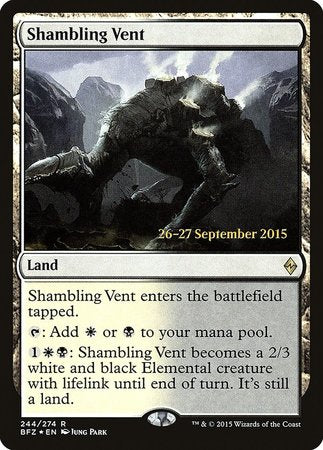 Shambling Vent [Battle for Zendikar Promos]