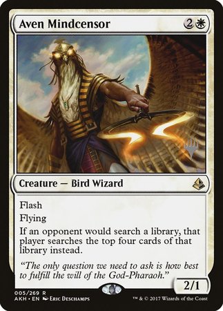 Aven Mindcensor [Amonkhet Promos]