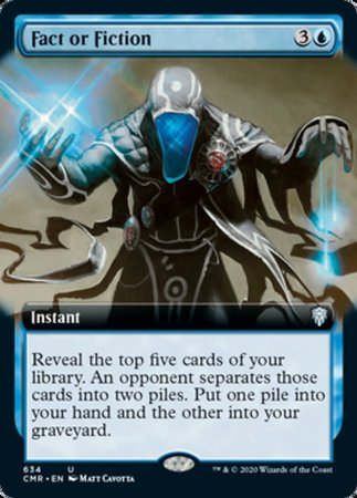 Fact or Fiction (Extended Art) [Commander Legends]