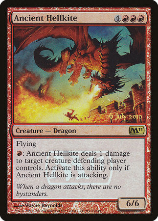 Ancient Hellkite [Magic 2011 Promos]