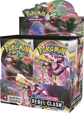 Pokemon - Sword & Shield Rebel Clash - Booster Box