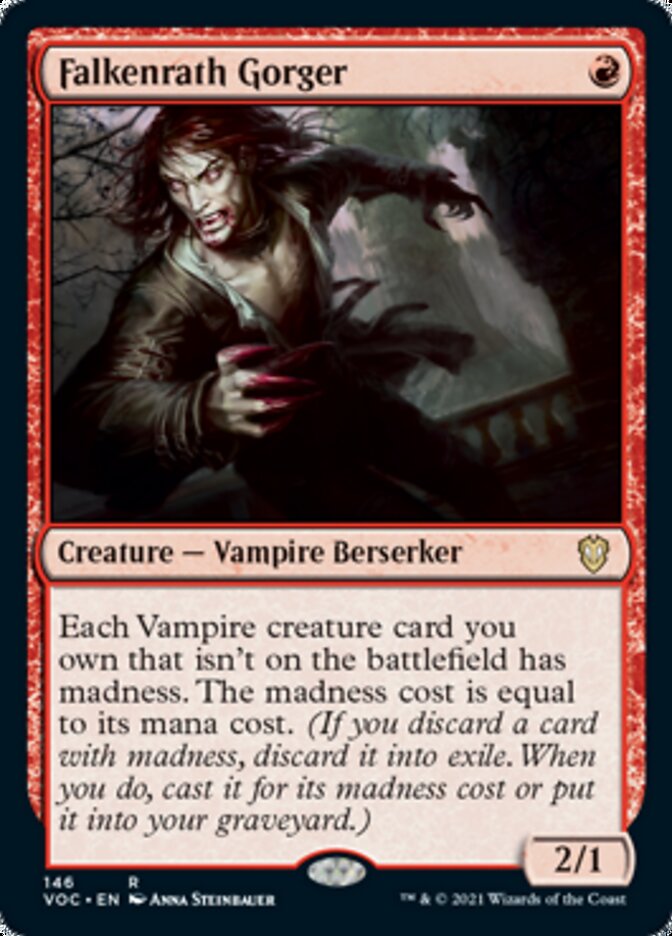 Falkenrath Gorger [Innistrad: Crimson Vow Commander]