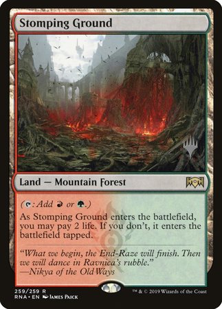 Stomping Ground [Ravnica Allegiance Promos]