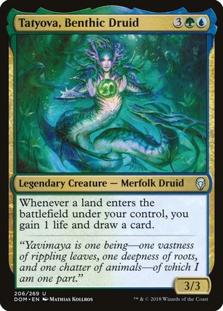 Tatyova, Benthic Druid [Dominaria]