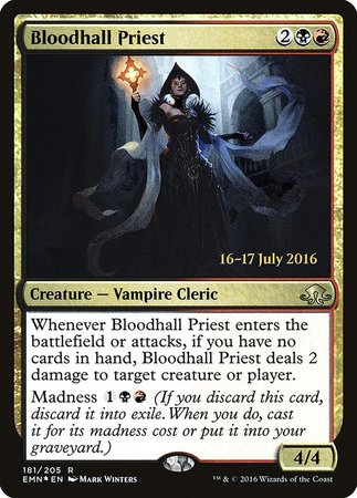 Bloodhall Priest [Eldritch Moon Promos]