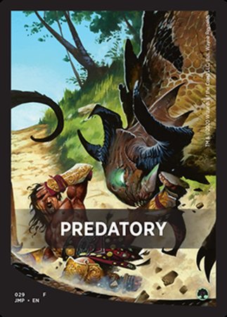 Predatory Theme Card [Jumpstart Front Cards]