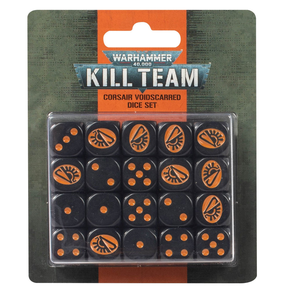 WARHAMMER - CORSAIR VOIDSCARRED DICE SET