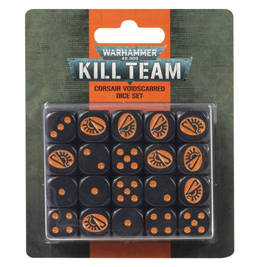 WARHAMMER - CORSAIR VOIDSCARRED DICE SET